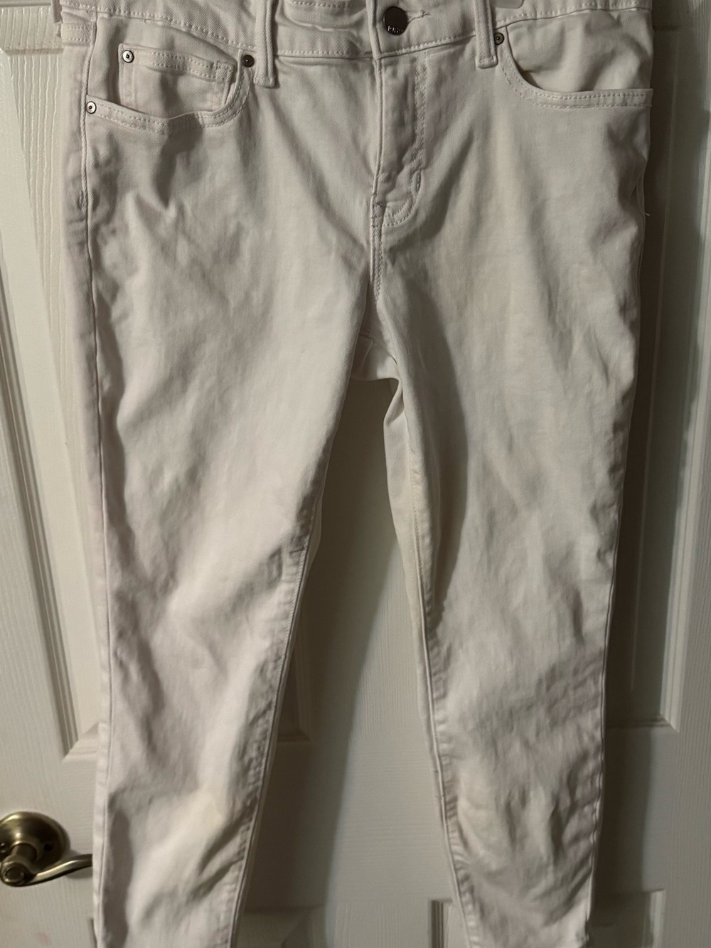 GAP White Legging Capris size 8